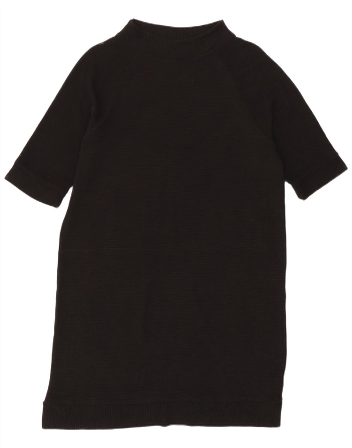 French Connection Vestido básico para mujer UK 42 Medium Viscosa negra