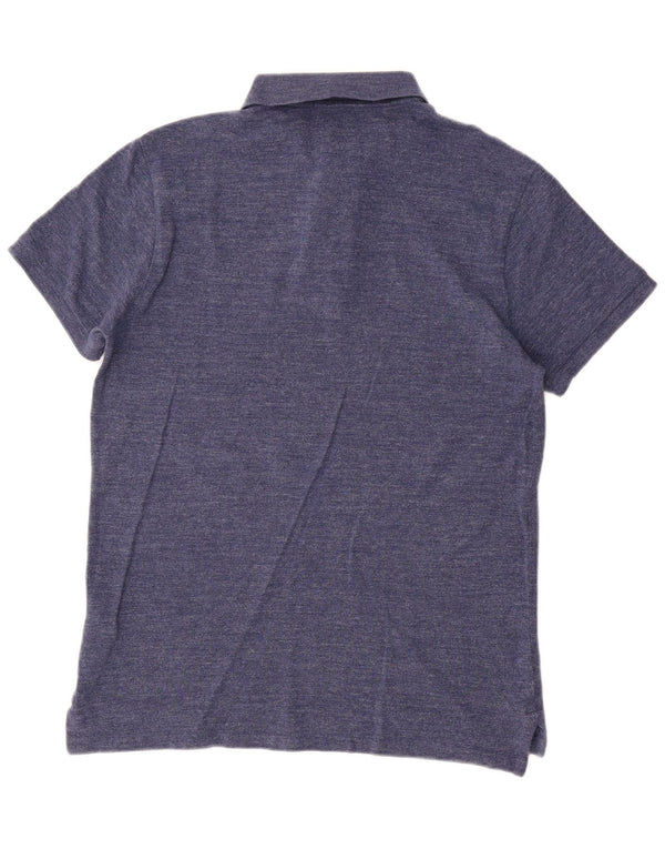 Polo Ralph Lauren Camisa ajustada para hombre de algodón azul marino grande