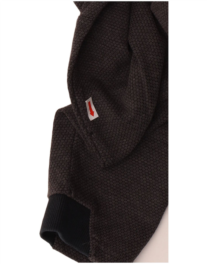 Puma Mens Chándal Top Chaqueta Grande Gris Algodón