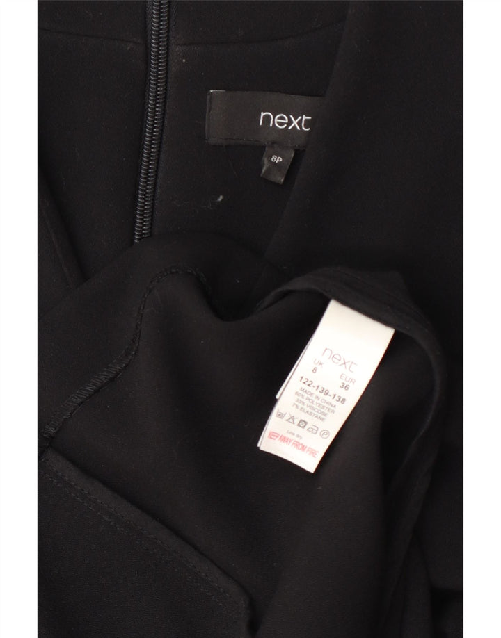Next Vestido tubo para mujer UK 8 Small Poliéster negro