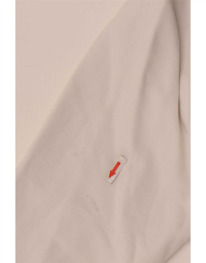 Diesel Hombre Sudadera Gráfica Jersey Grande De Algodón Blanco