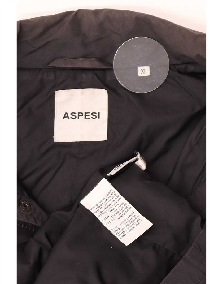 Aspesi Chaqueta utilitaria para mujer ES 40 XL Poliamida azul marino