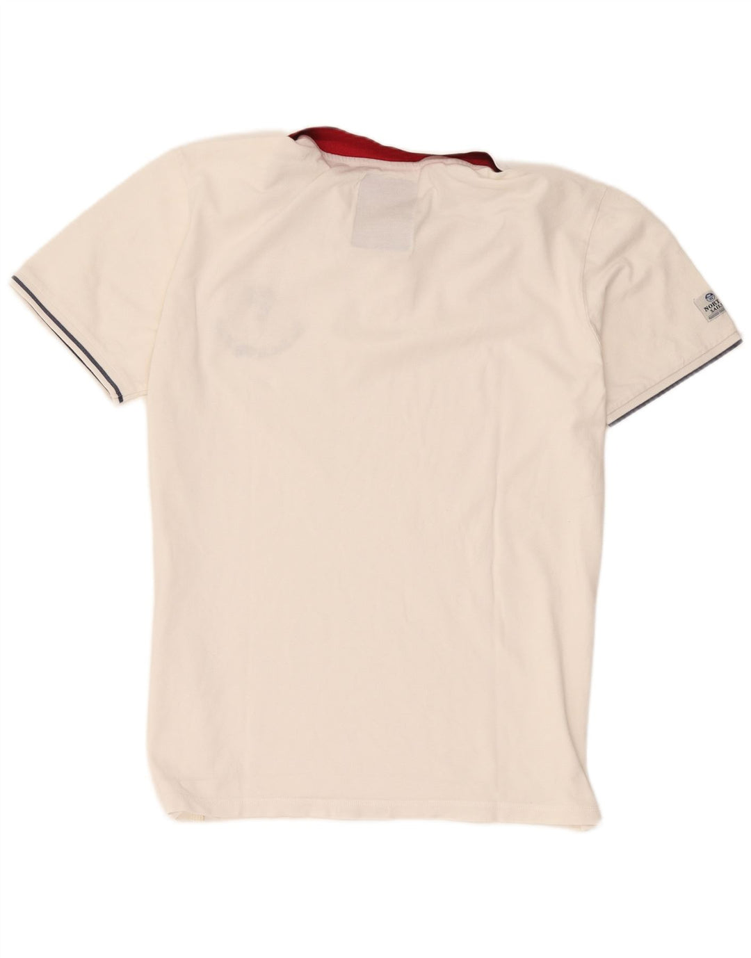 North Sails Polo gráfico para hombre 2XL Algodón blanco