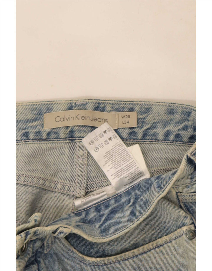 Calvin Klein Jeans ajustados para hombre W28 L34 Algodón azul