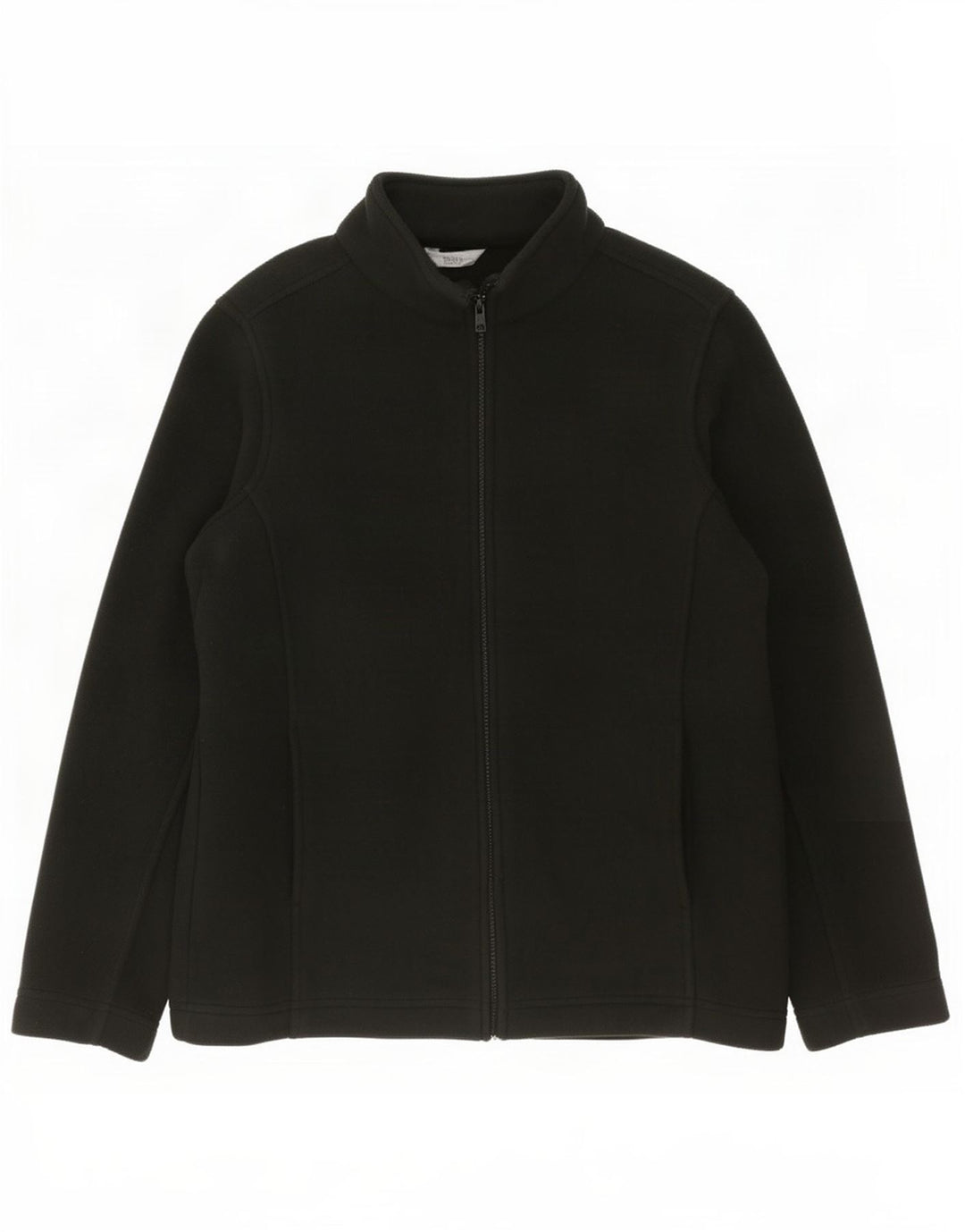 Marks & Spencer Chaqueta polar extragrande para mujer UK 10 Small Poliéster negro