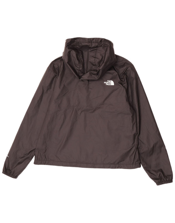 The North Face Chaqueta impermeable con capucha para mujer, talla 40, color negro