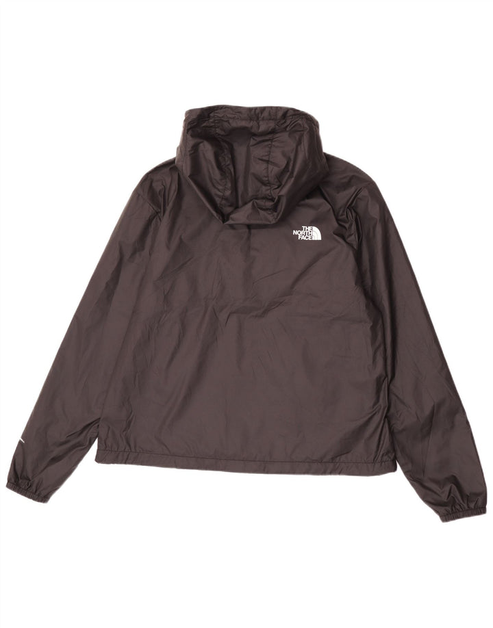 The North Face Chaqueta impermeable con capucha para mujer, talla 40, color negro