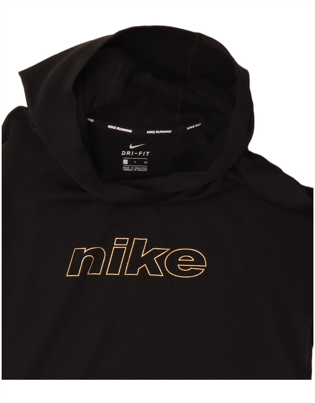 Nike Dri Fit Graphic - Sudadera con capucha para mujer, talla grande, color negro