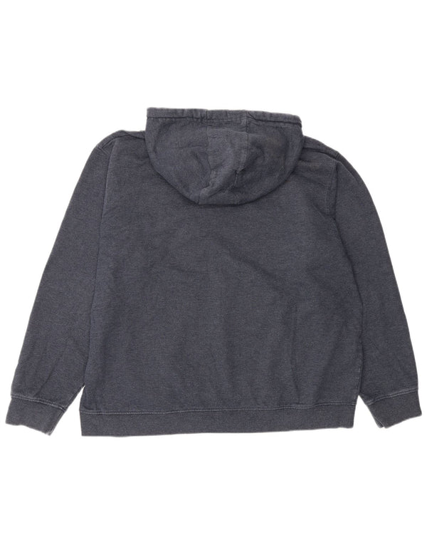 Animal Mujer Gráfico Sudadera con capucha extragrande UK 46 Grande Azul marino Algodón