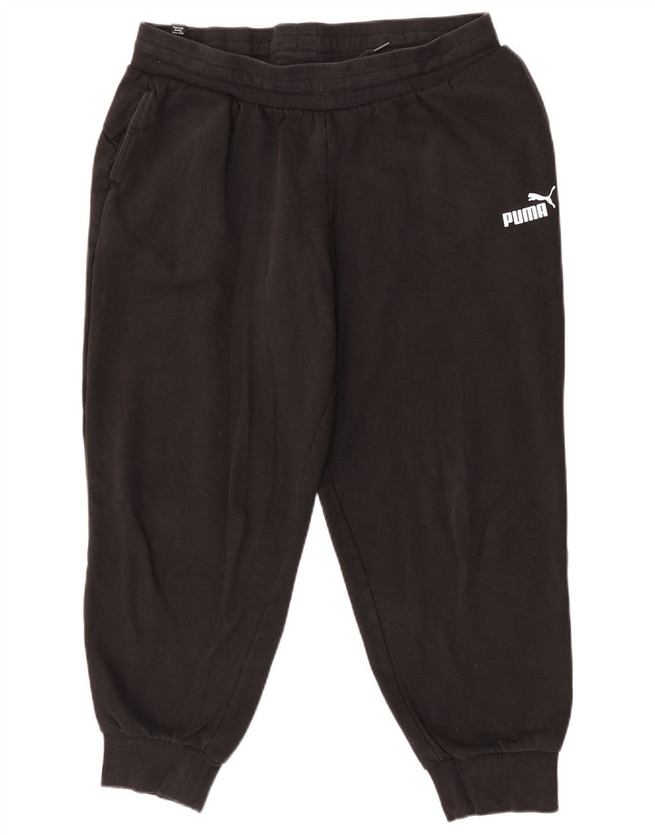 Puma - Pantalones de chándal para hombre, color negro