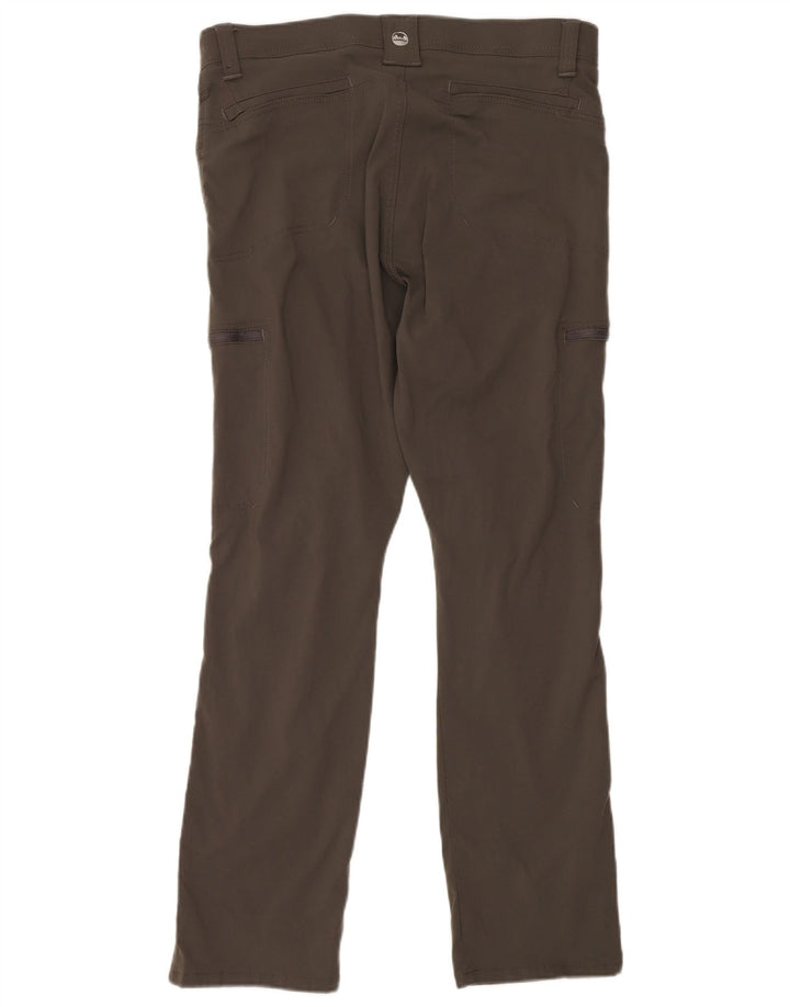 Wrangler Pantalones cargo ajustados para hombre W36 L30 Nylon gris