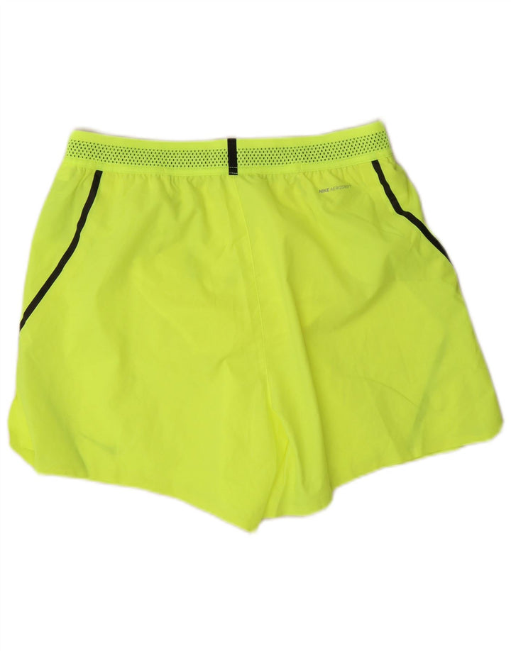 Pantalón corto deportivo Nike Hombre Poliéster amarillo medio