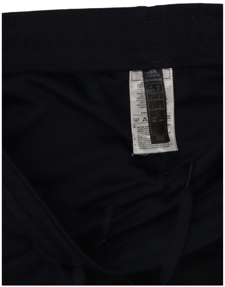 ADIDAS Mujer Aeroready Chándal Pantalones UK 12/14 Medio Azul Marino
