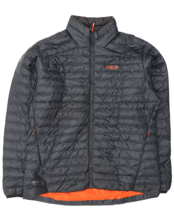Chaqueta acolchada Rab para hombre UK 44 2XL Poliamida azul marino