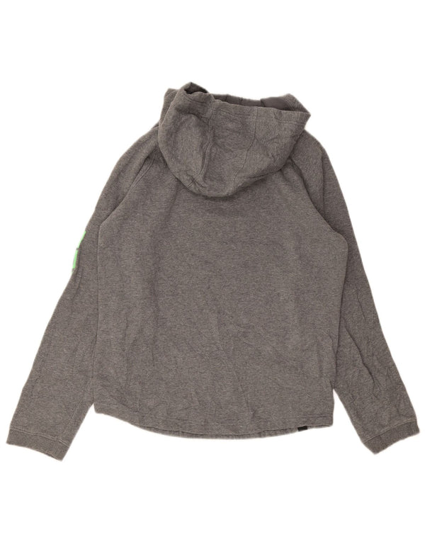 Under Armour Sudadera con capucha gráfica para niños 13-14 años XL Algodón gris