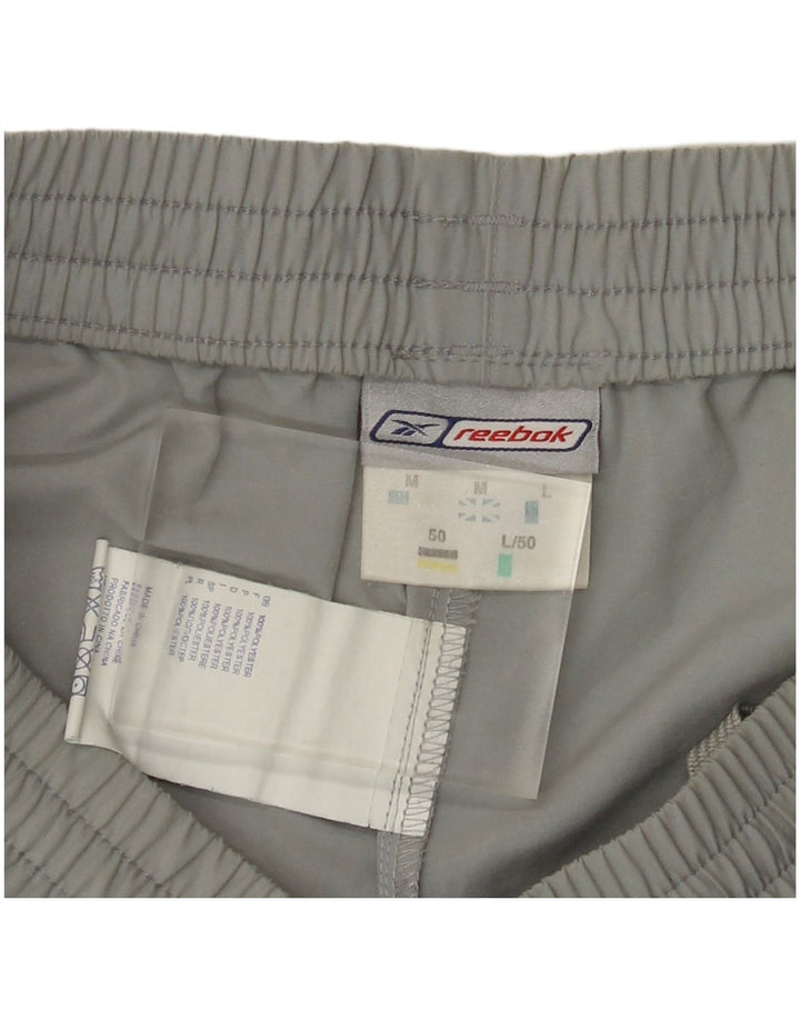 Pantalones cortos deportivos REEBOK para hombre Poliéster gris medio