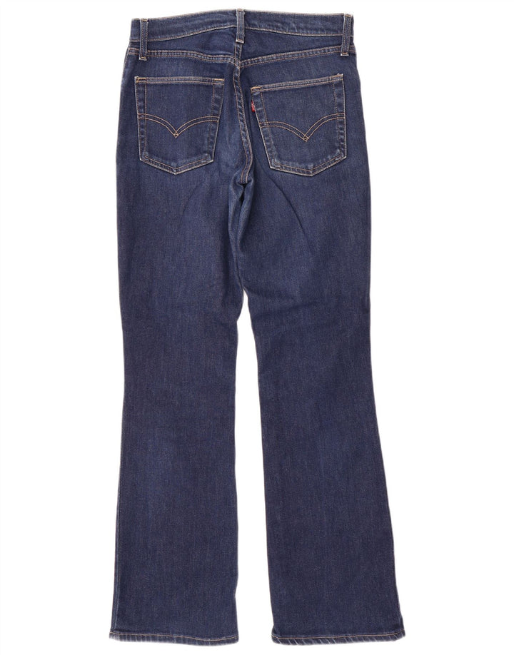 Levi's Vaqueros Bootcut Mujer W28 L30 Algodón Azul Marino