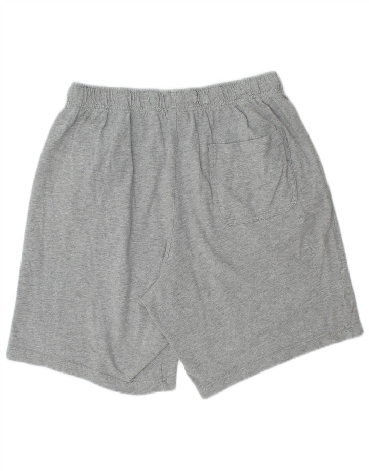 Pantalones cortos deportivos NIKE para hombre de algodón gris medio