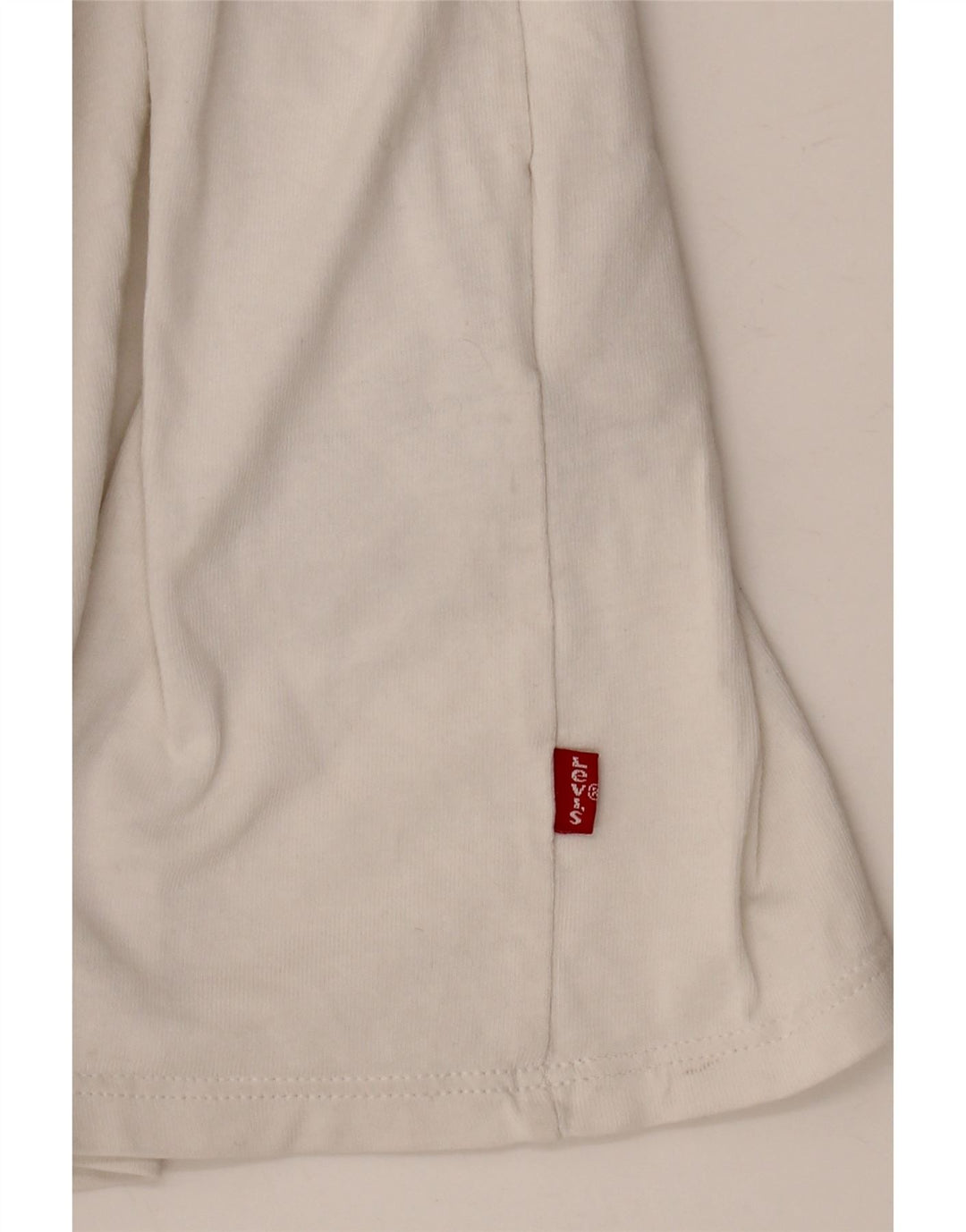 LEVI'S Camiseta gráfica para mujer Top UK 20 2XL Blanco