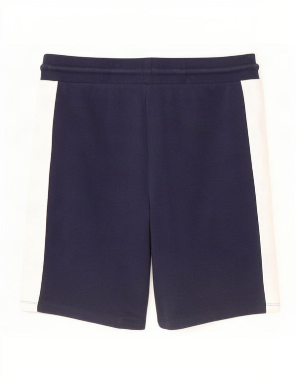 Jack & Jones Mens Sport Shorts Large Azul Marino Colorblock Algodón