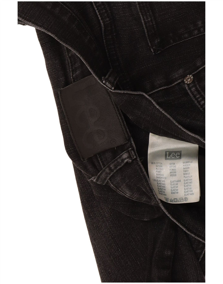Lee Daren - Vaqueros rectos regulares para hombre W32 L30 algodón negro