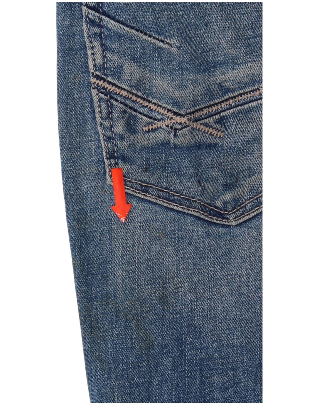 BKE Vaqueros Parker Bootcut para mujer W28 L31 Algodón azul