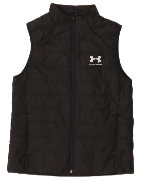 Under Armour Chaleco acolchado para mujer UK 44 Mediano Poliéster negro