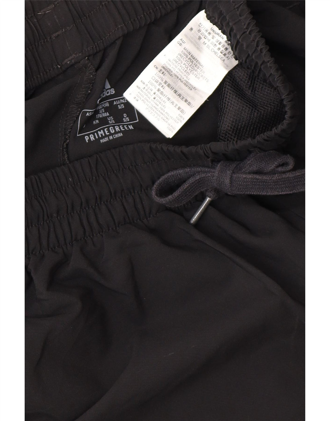 ADIDAS Womens Sport Shorts UK 10 Small  Black Polyester