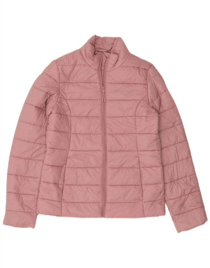 MOUNTAIN WAREHOUSE Womens Padded Jacket UK 8 Small Pink Nylon