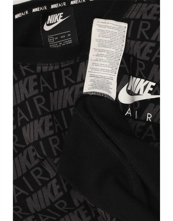 Nike - Sudadera con gráfico para hombre (talla XS), color negro