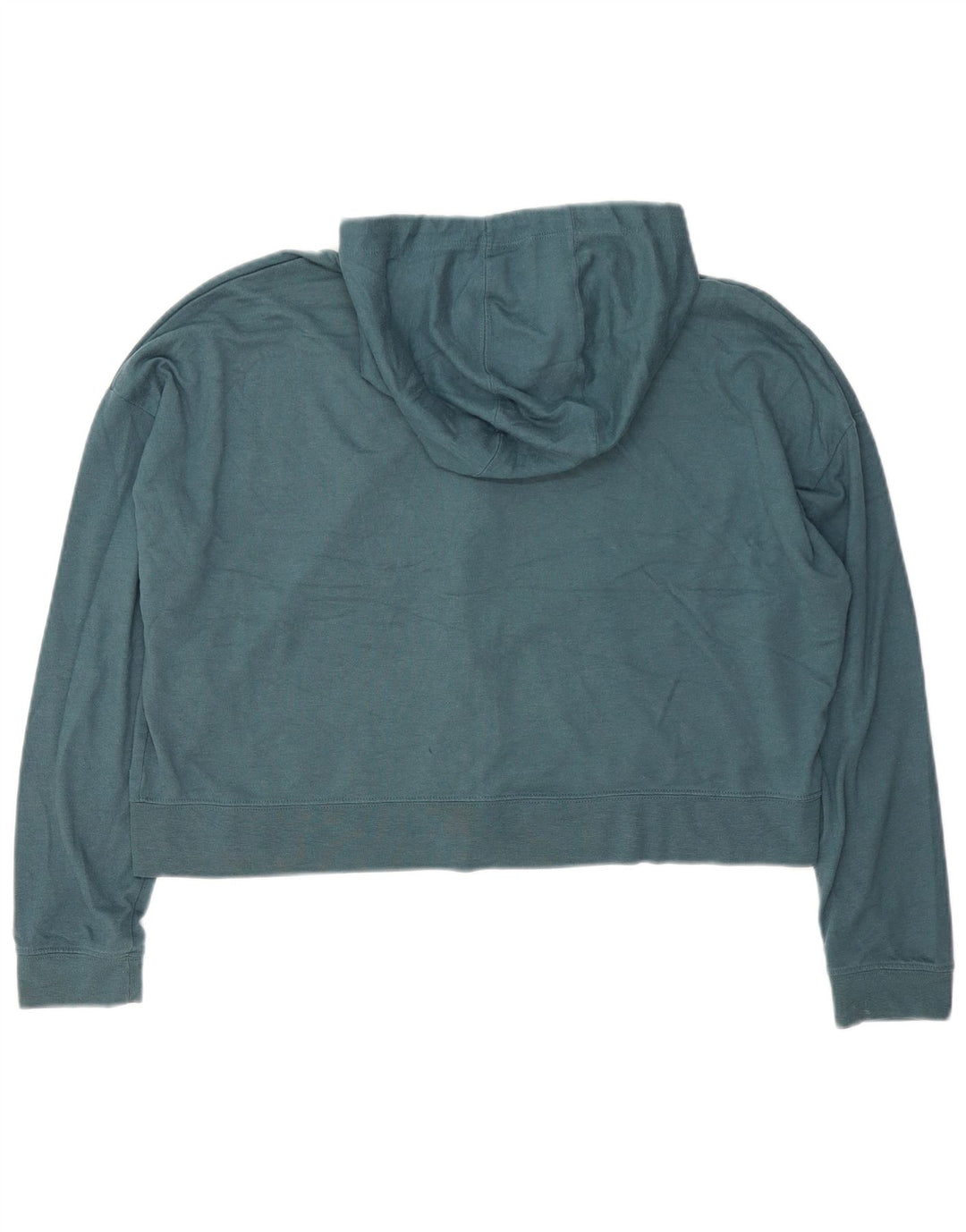 Nike - Sudadera con capucha para mujer, talla extragrande, con cremallera, poliéster, color azul medio