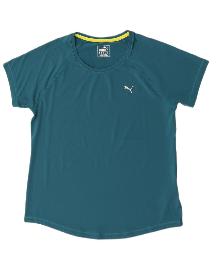 Puma Camiseta para mujer Top UK 40 Grande Poliéster verde