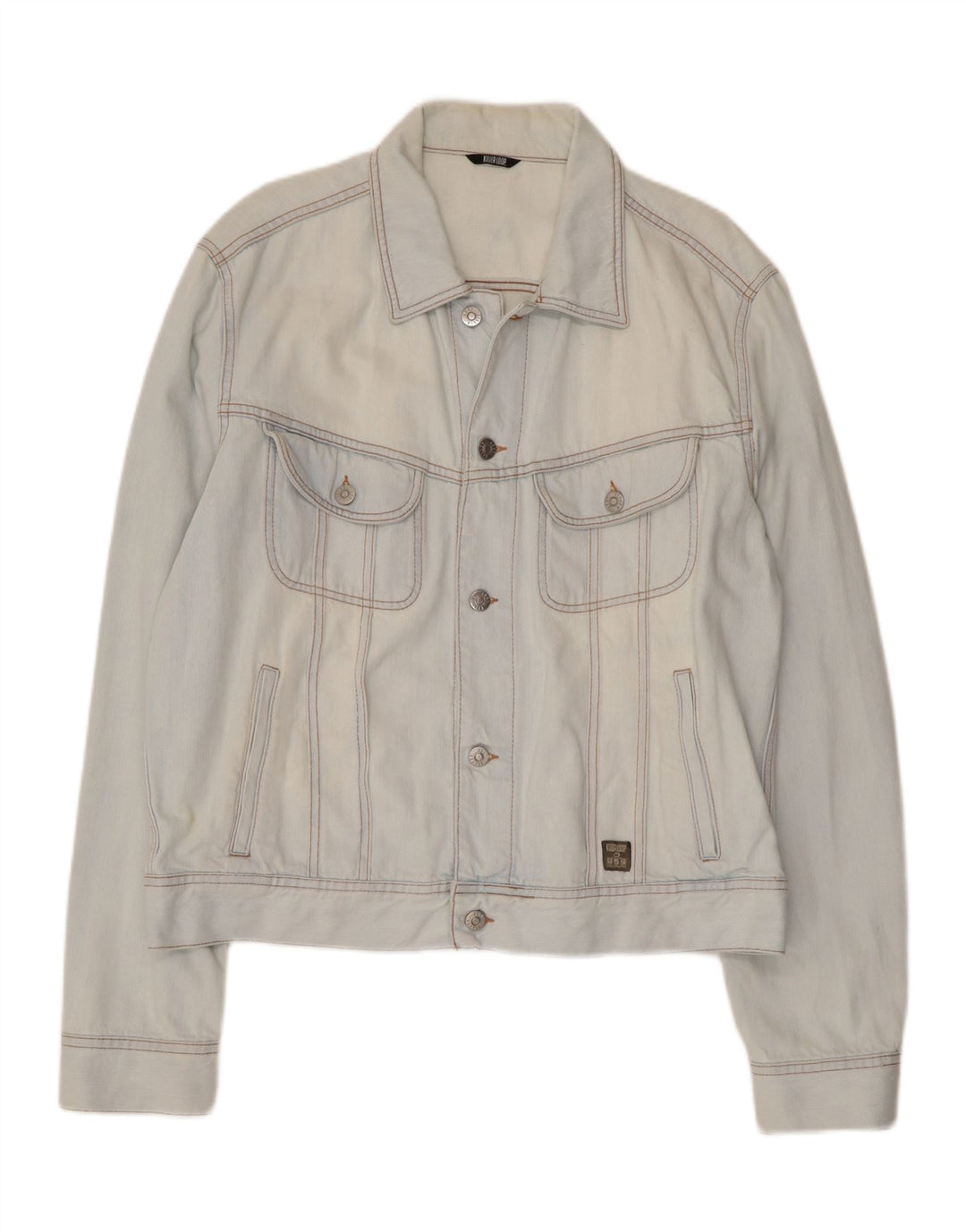 KILLER LOOP Chaqueta vaquera para hombre UK 42 XL Algodón azul