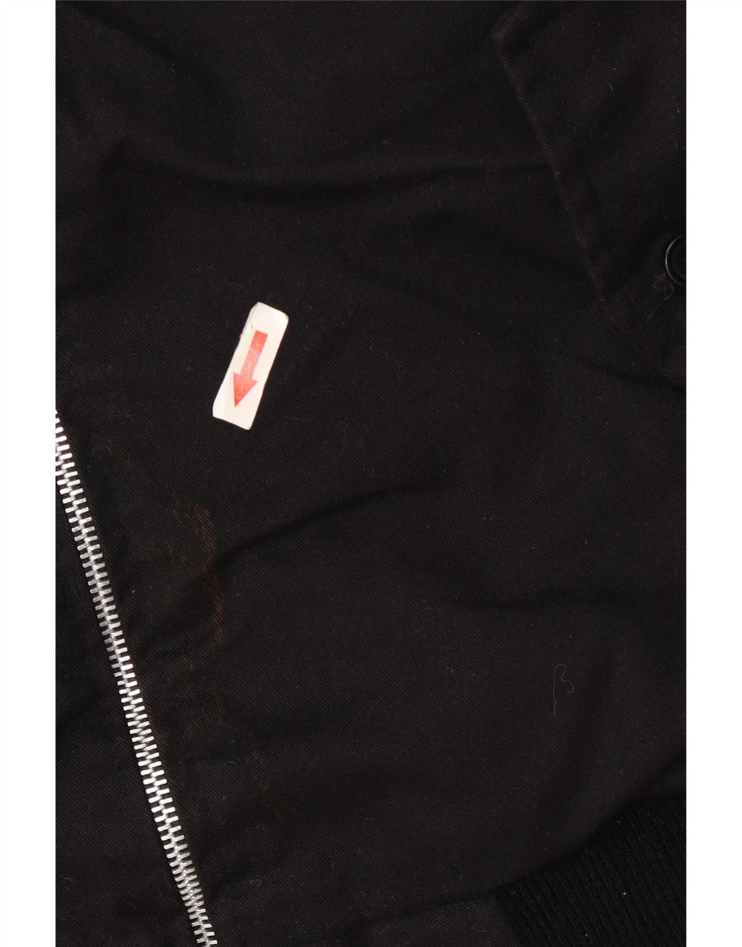 Vintage hombres bombardero chaqueta Reino Unido 42 XL negro