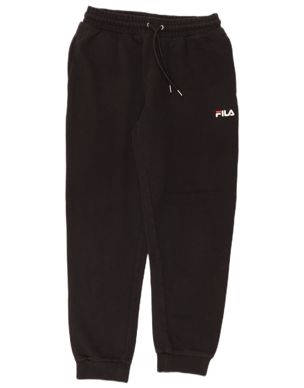 Fila Hombre Pantalones De Chándal Joggers Grande Algodón Negro