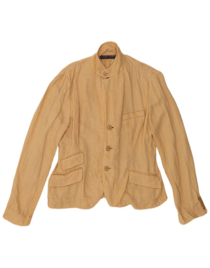 Ralph Lauren Chaqueta tipo blazer de 3 botones para niño 13-14 años Lino beige