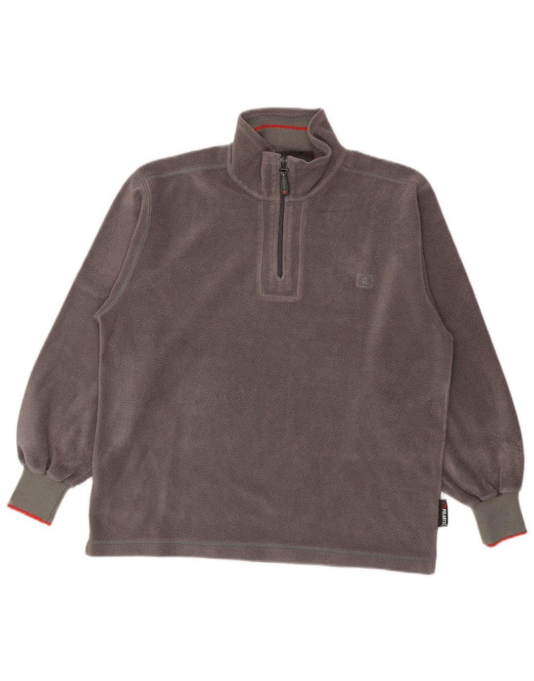 Invicta Hombre Polartec Zip Neck Fleece Jumper Grande Gris