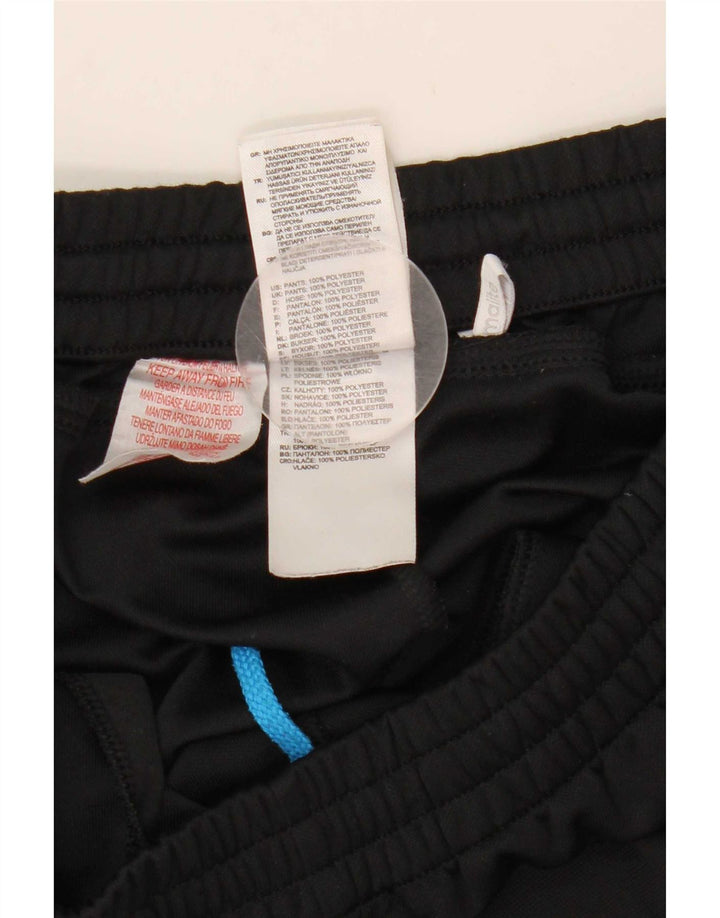 Adidas Pantalones de chándal Climalite para niño 15-16 años Negro Poliéster
