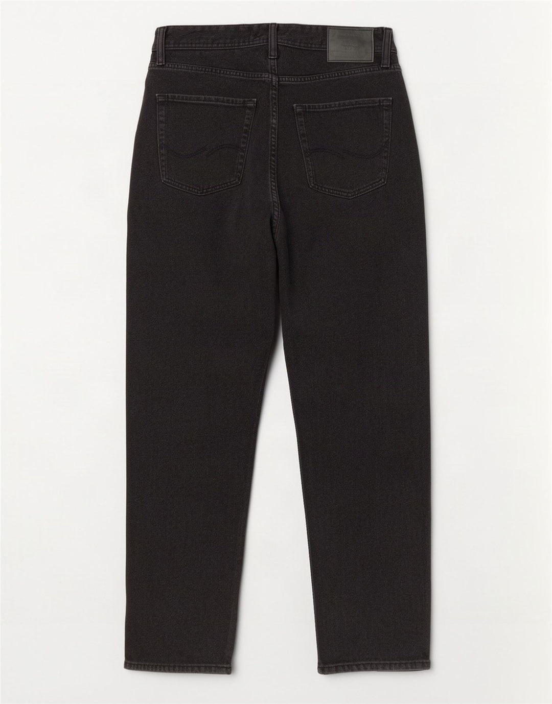 Jack & Jones Vaqueros rectos para hombre W32 L32 Algodón negro