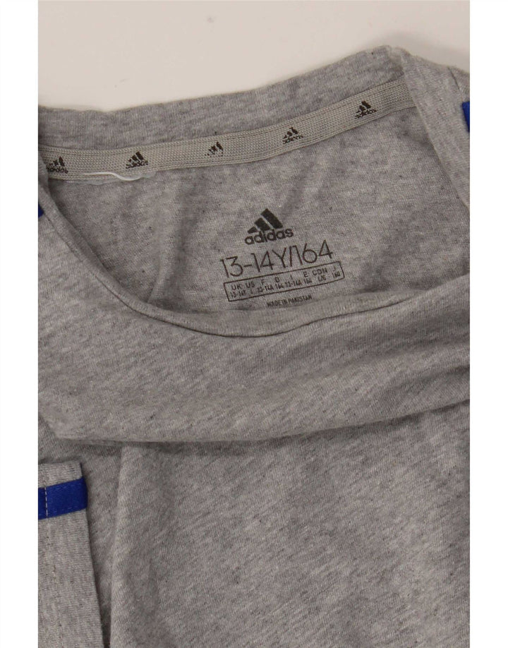 Adidas Camiseta Niño Top 13-14 Años Gris