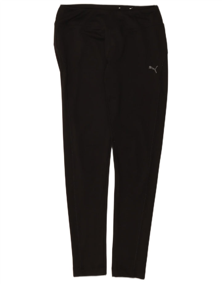 Puma Leggings para mujer Reino Unido 10 Pequeño Poliéster negro