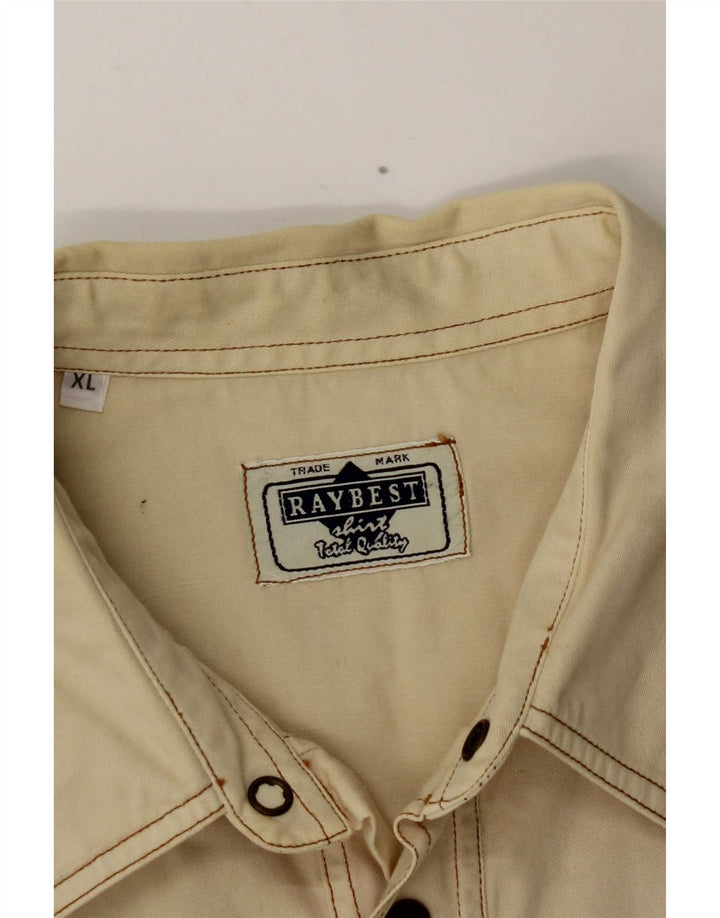 Camisa Raybest Hombre XL Blanco Roto