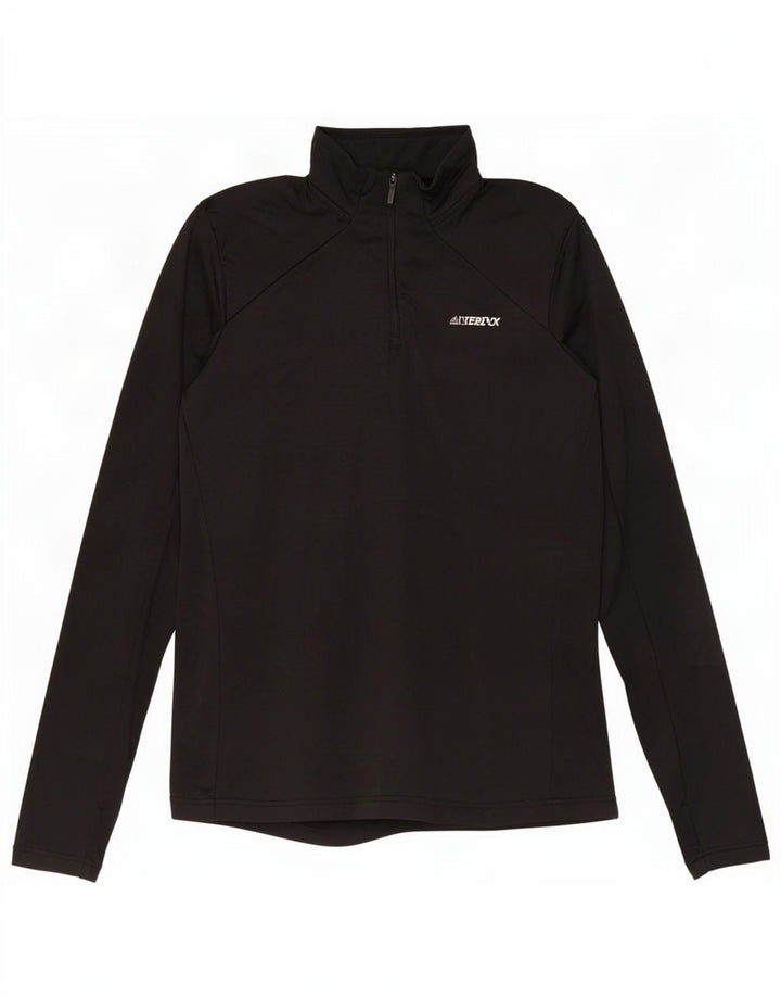 Adidas Terrex - Chándal con cremallera y cuello para mujer, talla 40, color negro