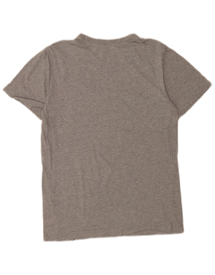 Nike - Camiseta para hombre, talla pequeña, algodón moteado gris