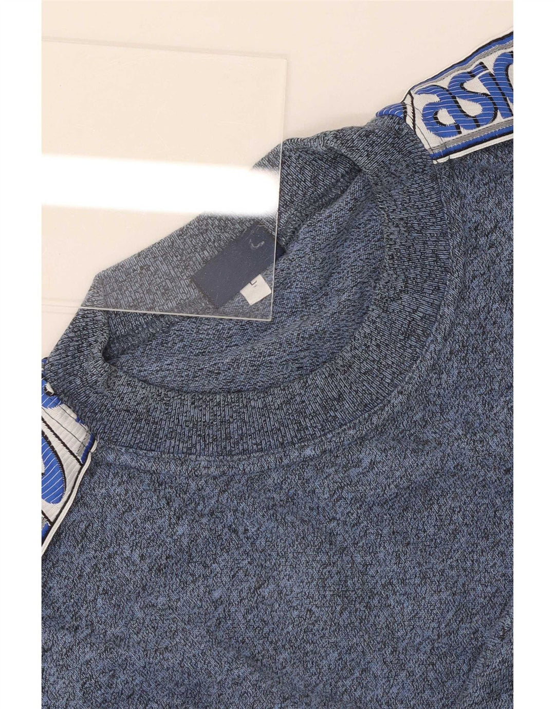 Asics - Camiseta con gráfico regular para hombre, talla grande, color azul