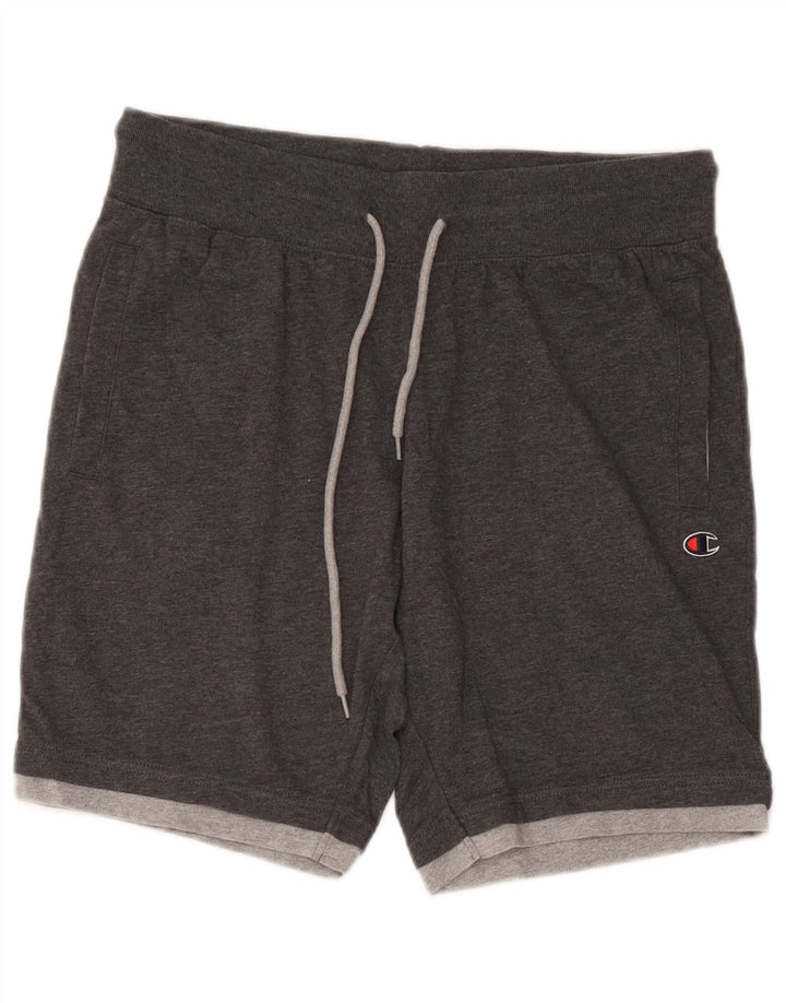 Pantalones cortos deportivos Champion para hombre gris medio