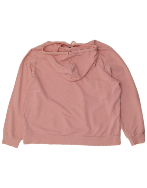Marks & Spencer - Sudadera con capucha para mujer, talla 40, XL, algodón rosa