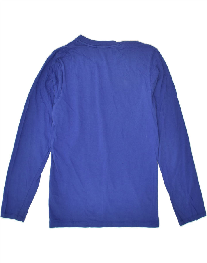 DIESEL Boys Graphic Top Long Sleeve 11-12 Years Blue Cotton | Vintage Diesel | Thrift | Second-Hand Diesel | Used Clothing | Messina Hembry 