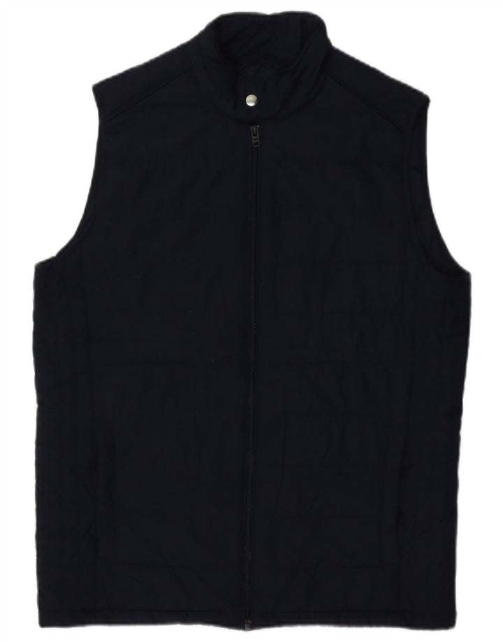 Jack & Jones Chaleco acolchado para hombre UK 38 Medium Azul marino