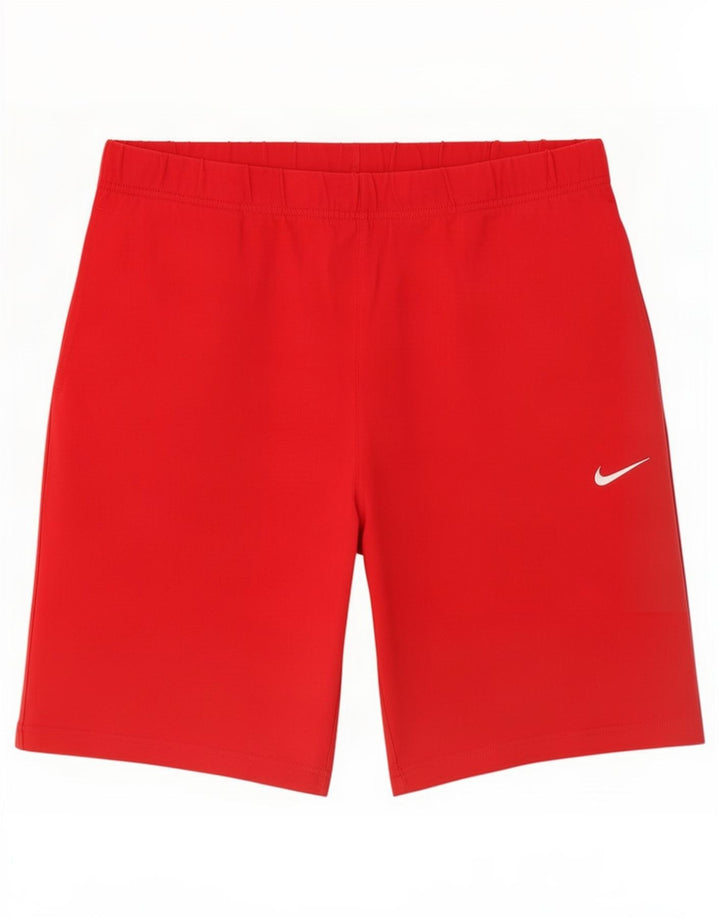 Nike Pantalones cortos deportivos para hombre XL Rojo Algodón